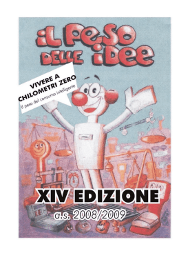 Opuscolo edizione 2008/2009 concorso Museo