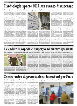 Leggi articoli [pdf - 695,38 KB] - Azienda per i Servizi Sanitari n.1