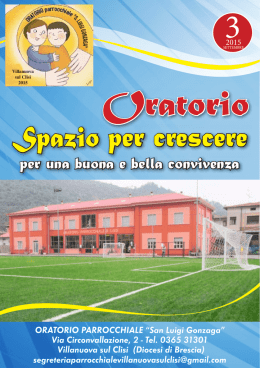 Numero 3/2015 - Parrocchiavillanuovasulclisi