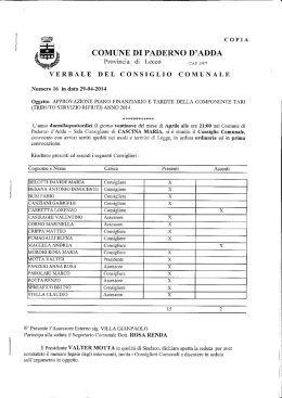 comune di paderno d`adda