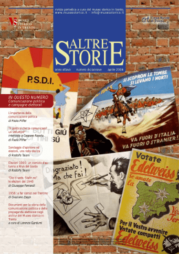 in questo numero - Fondazione Museo Storico del Trentino