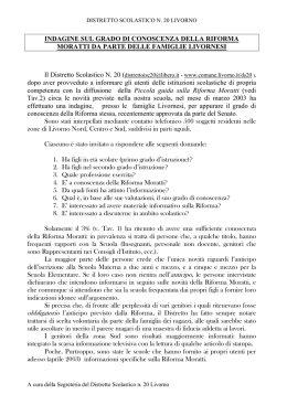 Indagine sulla Riforma