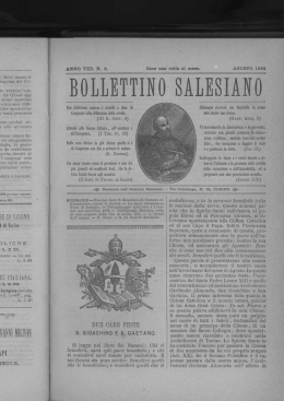 Bollettino Salesiano