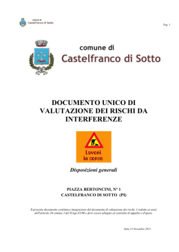 duvri  - Comune di Castelfranco di Sotto
