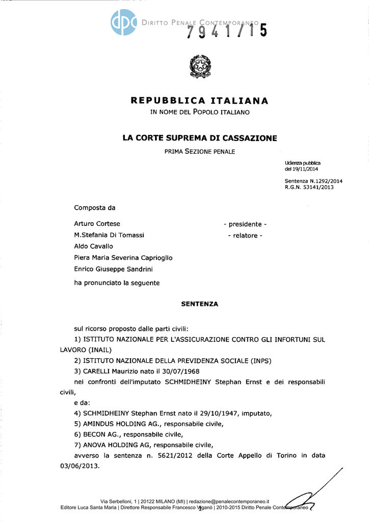 Fac Simile Atto Di Precetto Su Sentenza Penale Con Provvisionale - larsyra