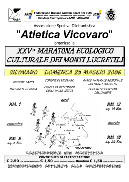 Atletica Vicovaro