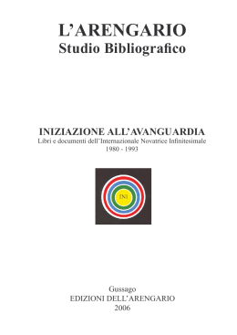 pdf file - L`Arengario Studio Bibliografico
