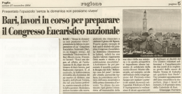 Bari, lavori in corso per preparare