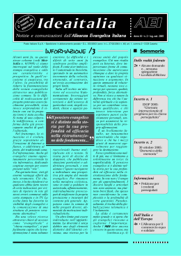 Ideait. n.2 / lug-set - Alleanza Evangelica Italiana