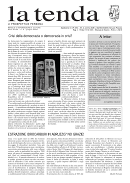 leggi la rivista!!! - Centro Ricerche Personaliste
