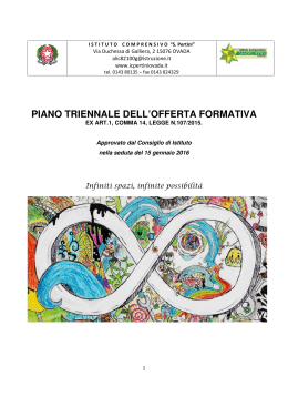 Piano Triennale Offerta Formativa IC Pertini