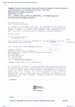 lettera ASL del 28-03-2013 prot.n. 3489