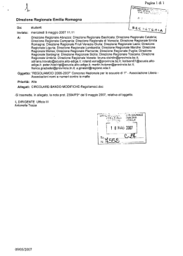 Nota ministeriale