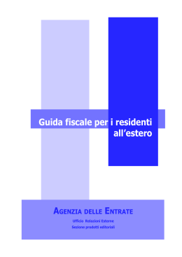 19 Guida fiscale per i residenti all`estero