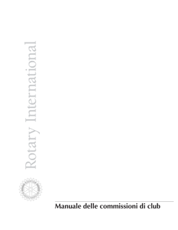 Manuale delle commissioni di club
