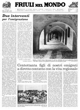 Friuli nel Mondo n. 252 agosto 1975