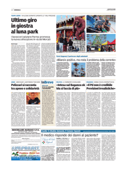 Ultimo giro in giostra al luna park