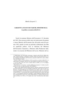 Manlio Sargenti - Archivio Storico Giuridico Sardo di Sassari