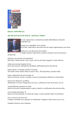 Lazio Informazione n°21 - Agricoltura