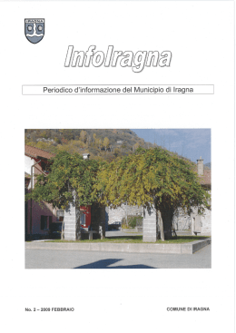 InfoIragna - no. 2 febbraio 2009