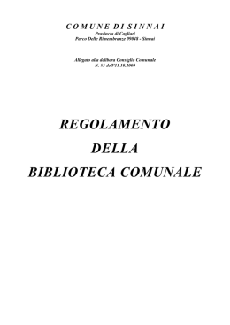 Scarica pdf - Comune di Sinnai