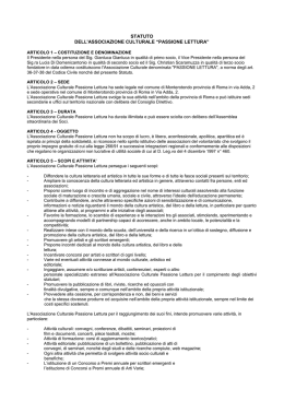 Leggi lo statuto completo
