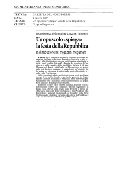 Scarica il Pdf dell`articolo