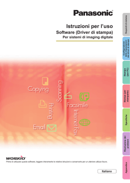 Software (Driver di stampa) - cs.psn