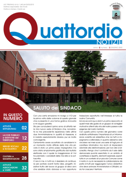 NOTIZIE - Comune di Quattordio