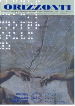 orizzonti anno 10 numero 3 - 31 dicembre 2005