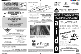 3“ marcia con fido