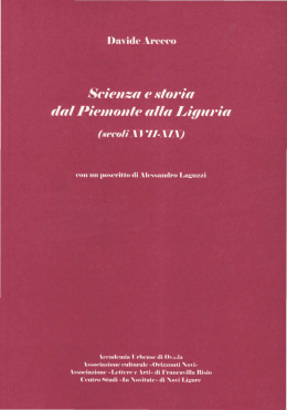 Storia della scienza e identit&agrave; locale