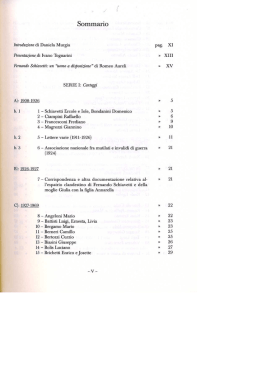 Leggi l`indice - Istituto Storico della Resistenza in Toscana