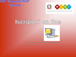 Iscrizioni on line 2014/2015 classi Prime – Una piccola Guida per
