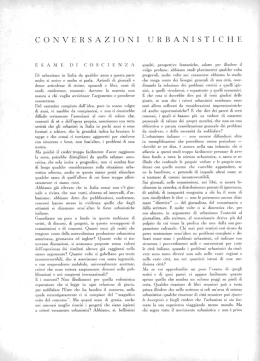 Conversazioni urbanistiche