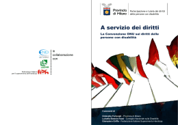 Convenzione ONU sui diritti delle persone con disabilit&agrave;