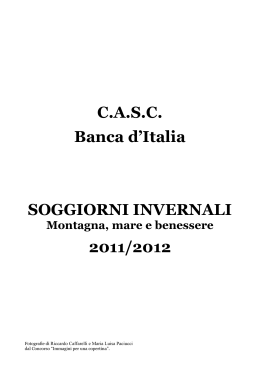 Settimane bianche 2007/2008