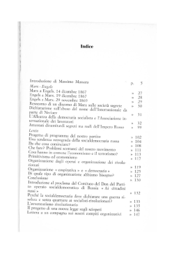 Indice - Centro Pio La Torre