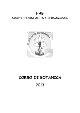 1-2 pdf - Flora Alpina Bergamasca
