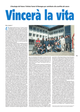 Informatore n. 71 - Istituto Oncologico Romagnolo