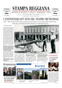 luglio - agosto - Stampa Reggiana
