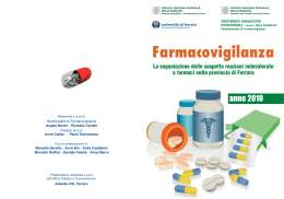 Libretto Farmacovigilanza 2010