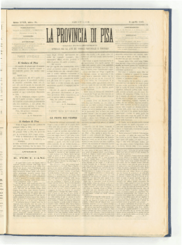 PARTE UFFICIALE PARTE NON UFFICIALE