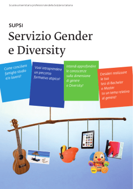 Servizio Gender e Diversity