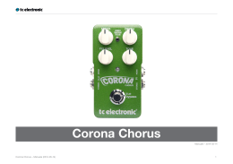 Corona Chorus - TC Electronic