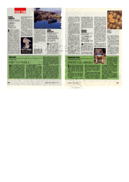 Terra bruciata. Stagnone, una riserva di carta, in &laquo;L`Espresso