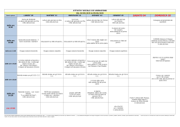 Settimana dal 30.03 al 05.04.2015 - Azienda Pubblica di Servizi alla