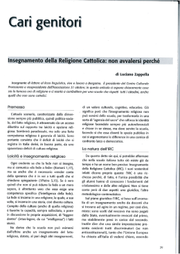 Leggi tutto - Federazione delle Chiese Evangeliche in Italia