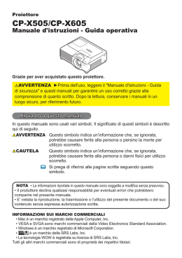manuale d`uso - piacenza service