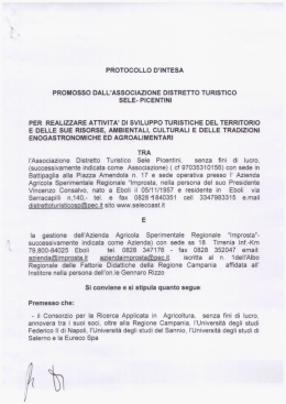 Scarica il Protocollo Azienda Agricola Sperimentale
